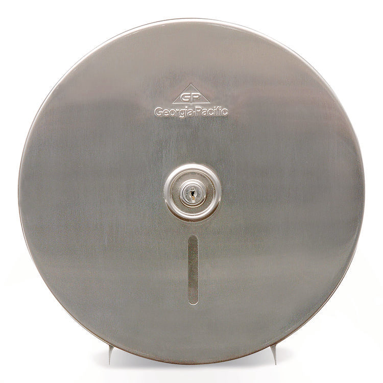 Stainless Steel Jumbo Roll Tissue Dispenser, 10.75 X 4.44 X 10.75, Stainless Steel