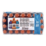 Zero Variety Pack, Assorted Flavors, 12 oz Bottle, 28/Carton