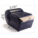 Administrator Dispenser, For 3 x 3 Pads, Black, Includes 150 ft Roll of Sticky Paper and 2 AA Batteries
