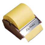 Manual Sticky Notes Dispenser, For 3 x 3 Pads, Burgundy, Includes 150 ft Roll of Sticky Notes