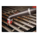 Reveal Power Scrubber, Red/White Nylon Bristles, 1.73" Brush, Red Plastic Handle