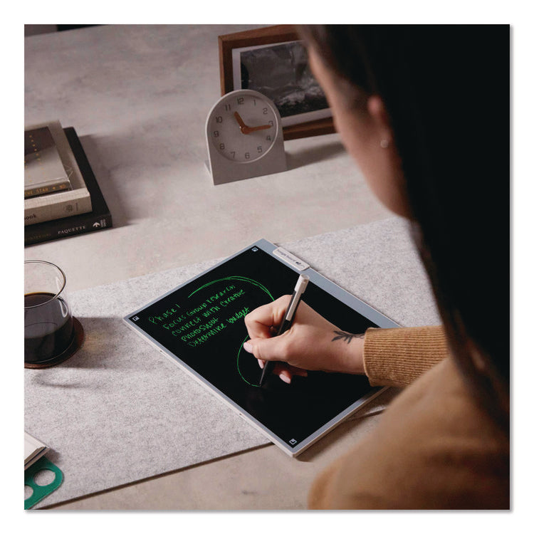 Blackboard 2.0 Smart Scan Notebook, 11.15 x 9, Black/Gray