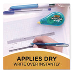 Wite-Out Brand Mini Correction Tape, Non-Refillable, Blue/Purple/Yellow Applicators, 0.2" x 314.4", 6/Pack
