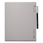 Blackboard Folio, 9.1" x 11.1", Magnetic Closure, Gray