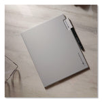 Blackboard Folio, 9.1" x 11.1", Magnetic Closure, Gray