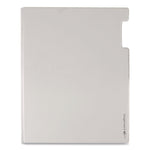 Blackboard Folio, 9.1" x 11.1", Magnetic Closure, Gray