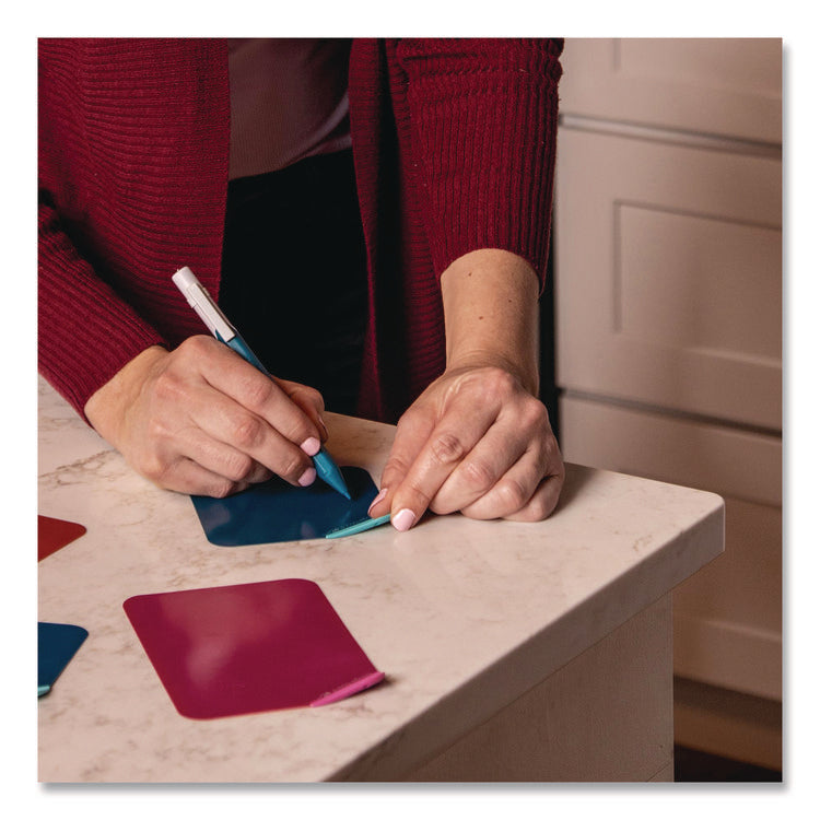 VersaNotes Reusable Notes, 4 x 6, Assorted Colors, 3/Pack