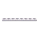 Refillable Oval Watercolor Tray, White, 12/Pack