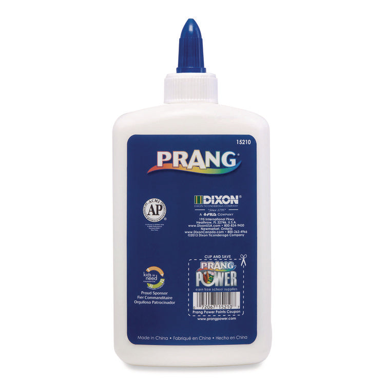 Washable Liquid White School Glue, 7.9 oz, Dries Clear