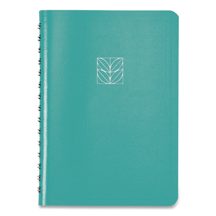 Academic Daily/Monthly Planner, 8 x 5, Blue Cover, 12-Month (Aug to July): 2025 to 2026