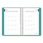 Academic Daily/Monthly Planner, 8 x 5, Blue Cover, 12-Month (Aug to July): 2025 to 2026