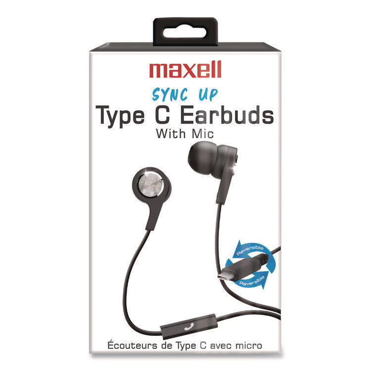 USB-C Earbuds, Black