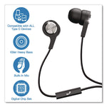 USB-C Earbuds, Black