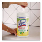 Disinfecting Wipes II Fresh Citrus, 1-Ply, 7 x 7.25, White, 70 Wipes/Canister, 6 Canisters/Carton