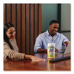 Disinfecting Wipes II Fresh Citrus, 1-Ply, 7 x 7.25, White, 70 Wipes/Canister, 6 Canisters/Carton