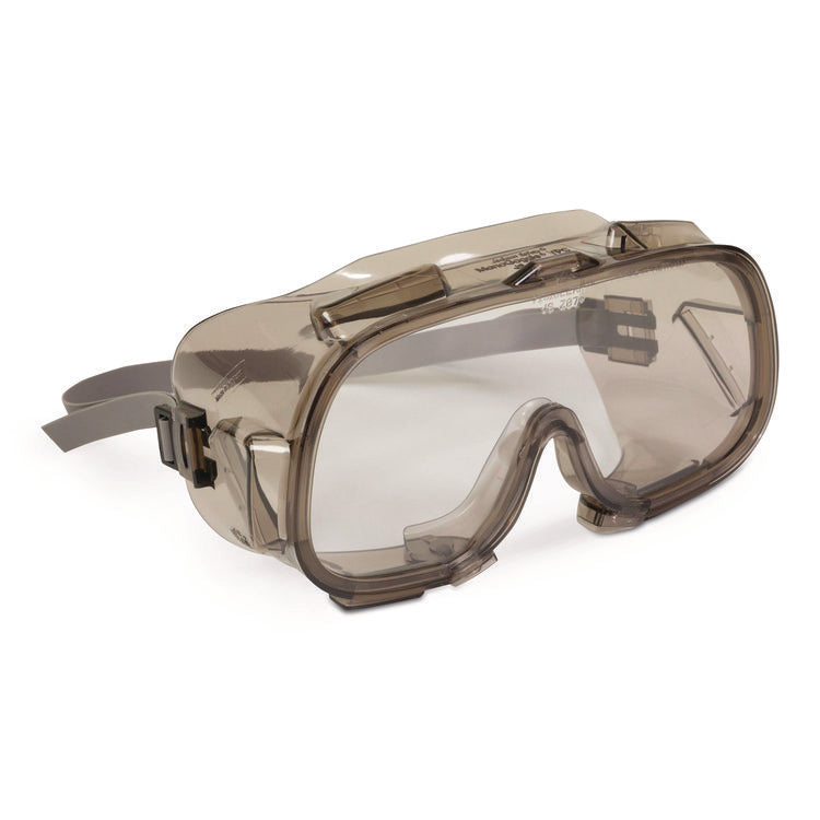 V80 Monogoggle VPC Safety Goggles, Clear Lens, Bronze Frame, 36/Carton