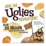 Kettle Potato Chips, Sweet Potato, 2 oz Bags, 24/Carton