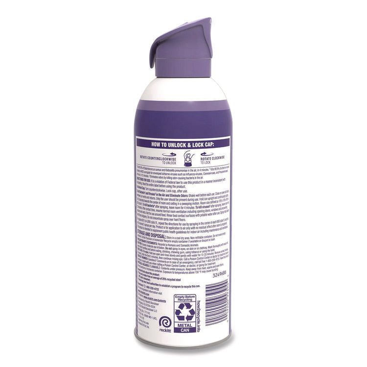 Air Sanitizer Spray, Light Breeze, 10 oz Aerosol Spray