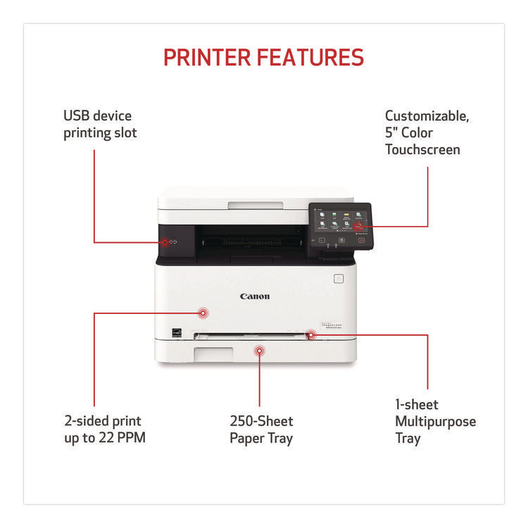 imageCLASS MF653CDW Wireless Multifunction Laser Printer, Copy/Print/Scan