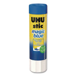 Glue Stick, 8.2 g, Applies Blue, Dries Clear, 24/Pack