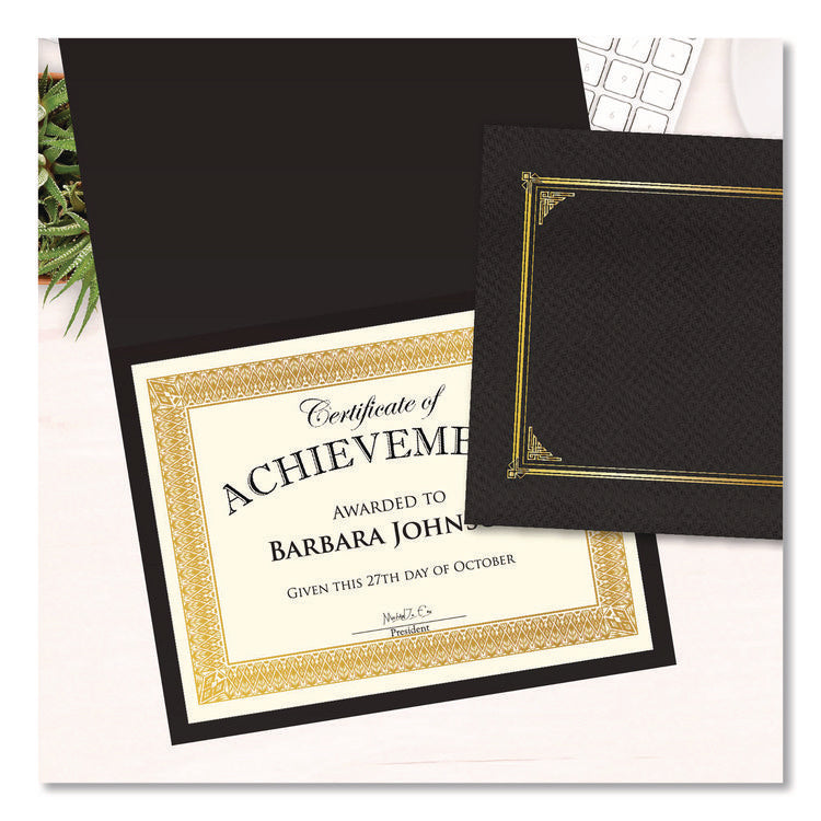 Award Certificates, 8.5 x 11, Ivory with Elegant Gold Border, 15/Pack