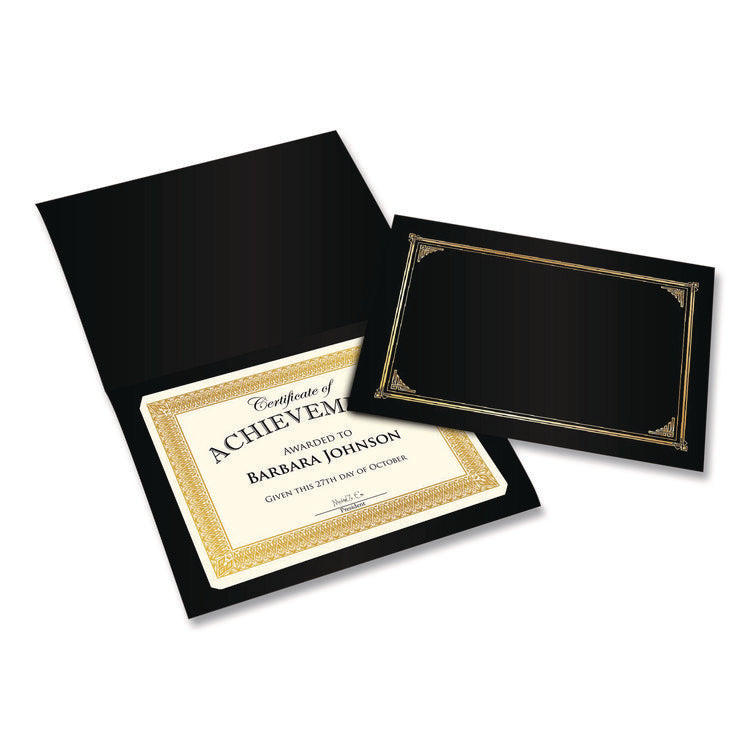 Award Certificates, 8.5 x 11, Ivory with Elegant Gold Border, 15/Pack