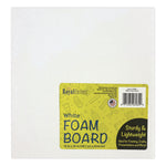 Foam Board, 15" x 20", 3/16" Thick, White, 10/Pack