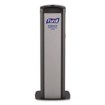 DS360 High-Capacity Surface Disinfecting Wipes Station, 1,200 Wipe Capacity, 15.5 x 15.5 x 39.6, Graphite