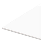 Foam Board, 15" x 20", 3/16" Thick, White, 10/Pack