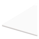 Tri-Fold Foam Board, 28 x 40, 0.19" Thick, White/White