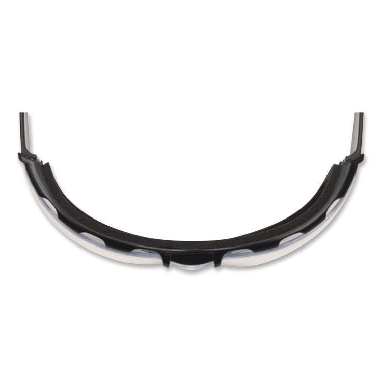 Zenon Z12 Polycarbonate Safety Glasses, Black Nylon Frame, Clear Polycarbonate Lens