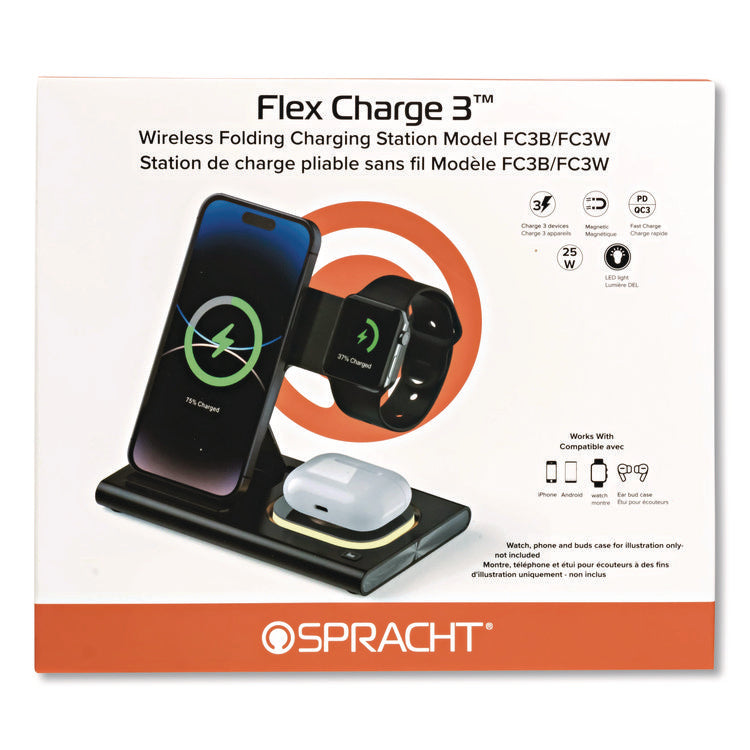 Flex Charge 3, USB-C, Black