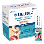Sugar-Free Hydration Multiplier, White Peach, 26 Packets/Box