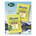 Sugar-Free Lemon Mint Herb Throat Drops, 65/Bag, 2 Bags/Pack