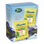Sugar-Free Lemon Mint Herb Throat Drops, 65/Bag, 2 Bags/Pack