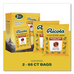 Cough Drops, Original Herb, 65/Bag, 2 Bags/Pack