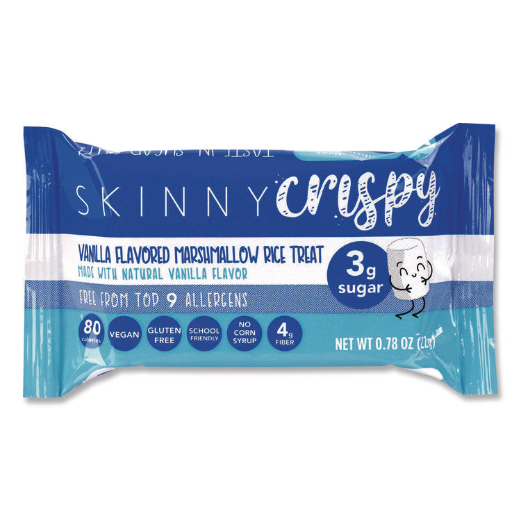 Crispy Treat, Vanilla, 0.78 oz Bars, 5 Bars/Pack, 3 Packs/Carton
