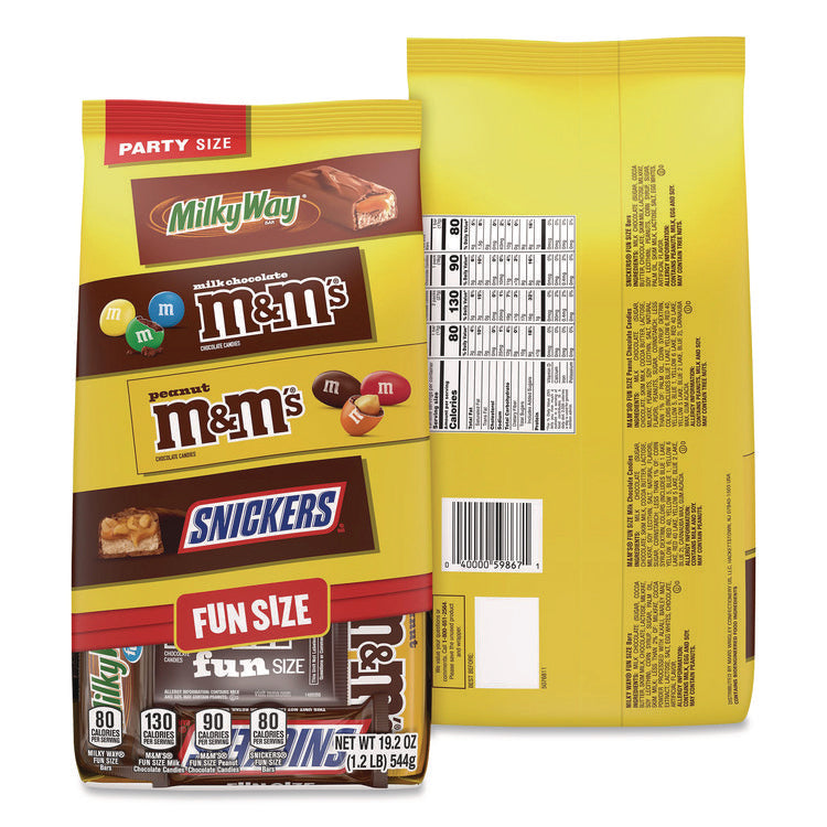 Chocolate Assortment, Assorted Fun and Snack Sizes, 3 Bags/Pack