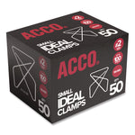 Ideal Clamps, #2, Smooth, Silver, 50/Box