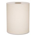 Essential 100% Recycled Fiber Hard Roll Towel, 1-Ply, 8" x 800', 1.5" Core, Brown, 6 Rolls/Carton