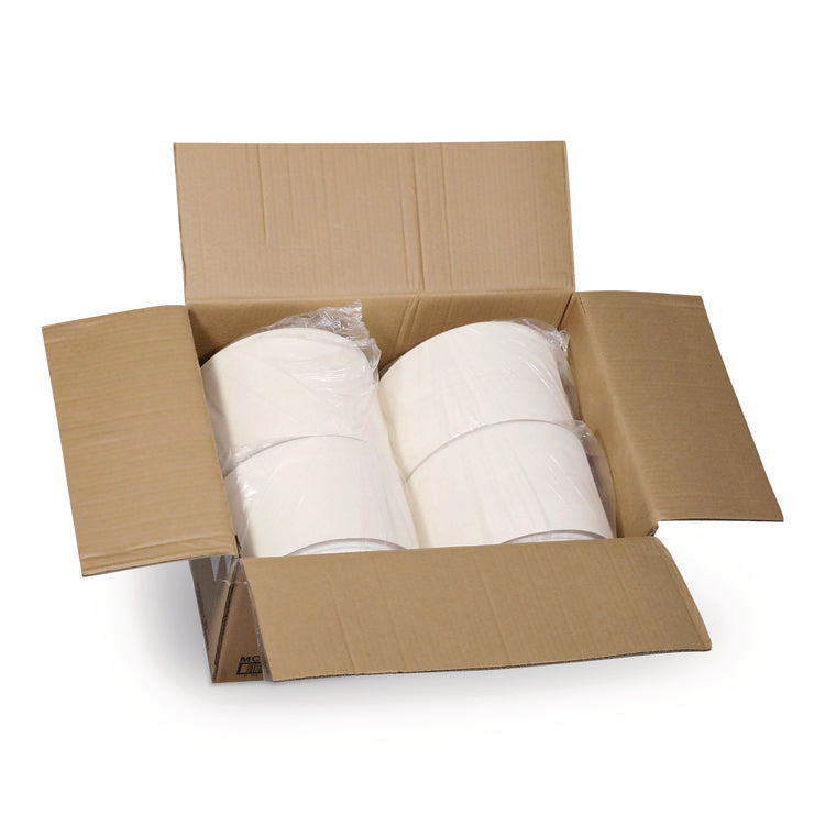 EarthChoice PFAS Free Compostable Dinnerware, 3-Compartment Plate, 10" dia, White, 500/Carton