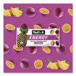Organic Energy Bars, Tropical Passion Blend, 0.7 oz Bar, 36/Box
