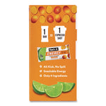 Organic Energy Bars, Mango Lime, 0.7 oz Bar, 36/Box