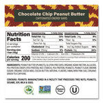 Caffeinated Protein Bar, Chocolate Chip Peanut Butter, 1.8 oz Bar, 12/Box
