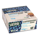 Caffeinated Protein Bar, Oatmeal Chocolate Chip, 1.8 oz Bar, 12/Box