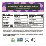 Caffeinated Energy Bar, Chocolate Chip Cookie Dough, 0.92 oz Bar, 16/Box