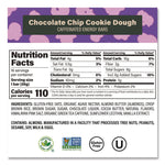 Caffeinated Energy Bar, Chocolate Peanut Butter Cup and Chocolate Chip Cookie Dough, 0.92  oz Bar, 32/Box