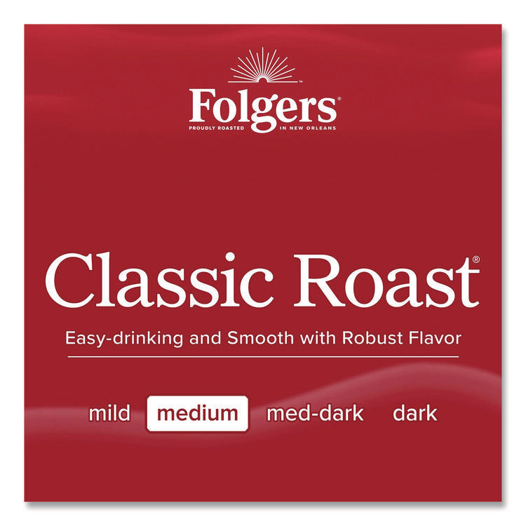 Classic Roast Ground Coffee Fraction Pack, 1.5 oz, 42/Carton