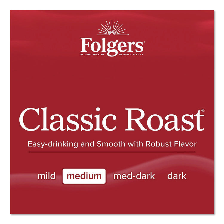 Classic Roast Ground Coffee Filter Pack, Regular, In-Room Lodging, 0.6 oz, 200/Carton