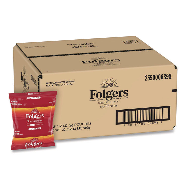 Coffee Filter Packs, Special Roast, 0.8 Oz, 40/carton